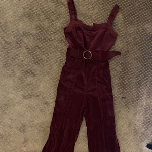 Anthropology Boot cut jumpsuit